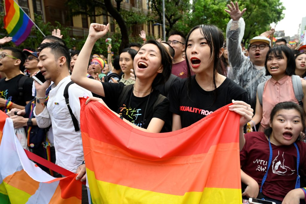 Récord de bodas gays en Taiwan