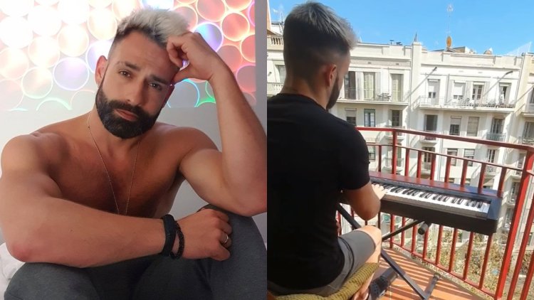 El detalle de un pianista gay en Barcelona
