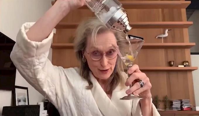 La borrachera viral de Meryl Streep