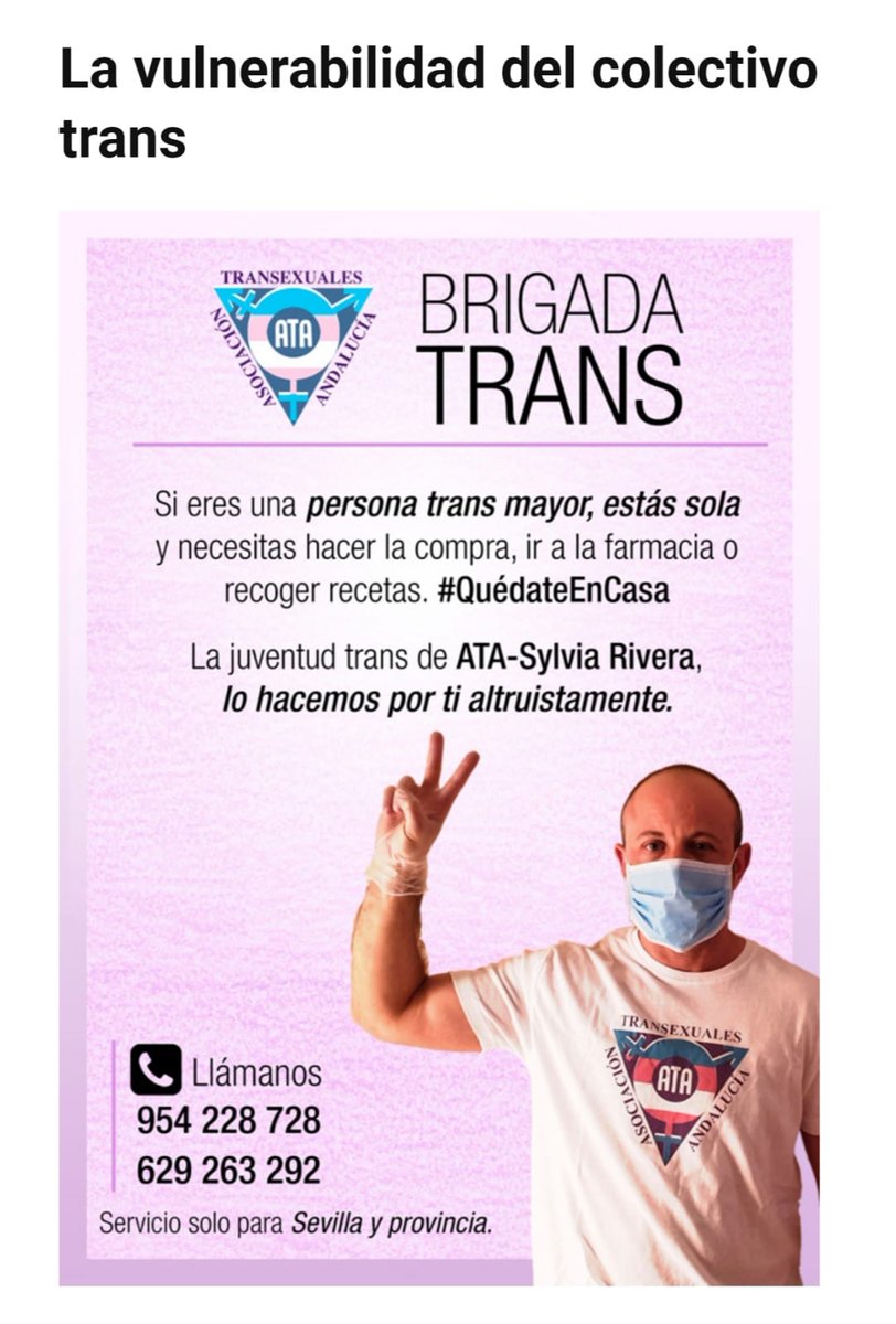 Una asociación lanza la brigada trans