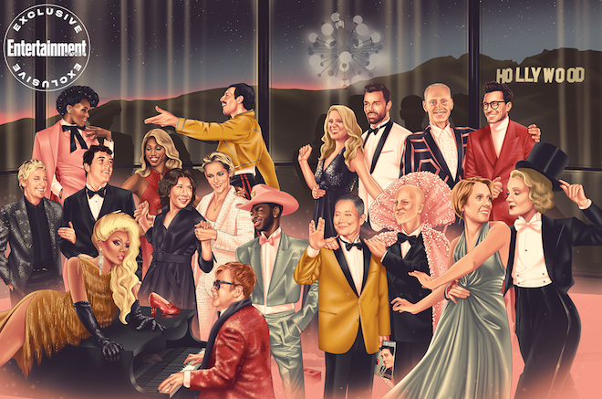 Homenaje al Hollywood LGBT