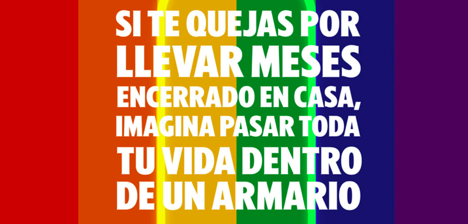 El barrio LGTBI de la capital llena de colores del arcoíris