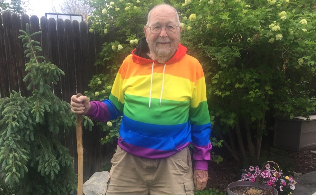 #Storytellingay Un hombre de 90 años sale del armario