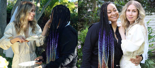 Raven y su mujer Miranda La boda de Raven