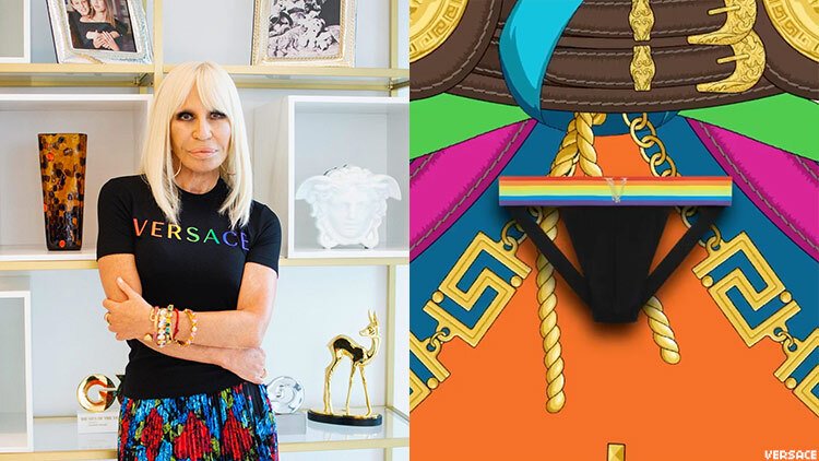 La colección de Orgullo de Versace