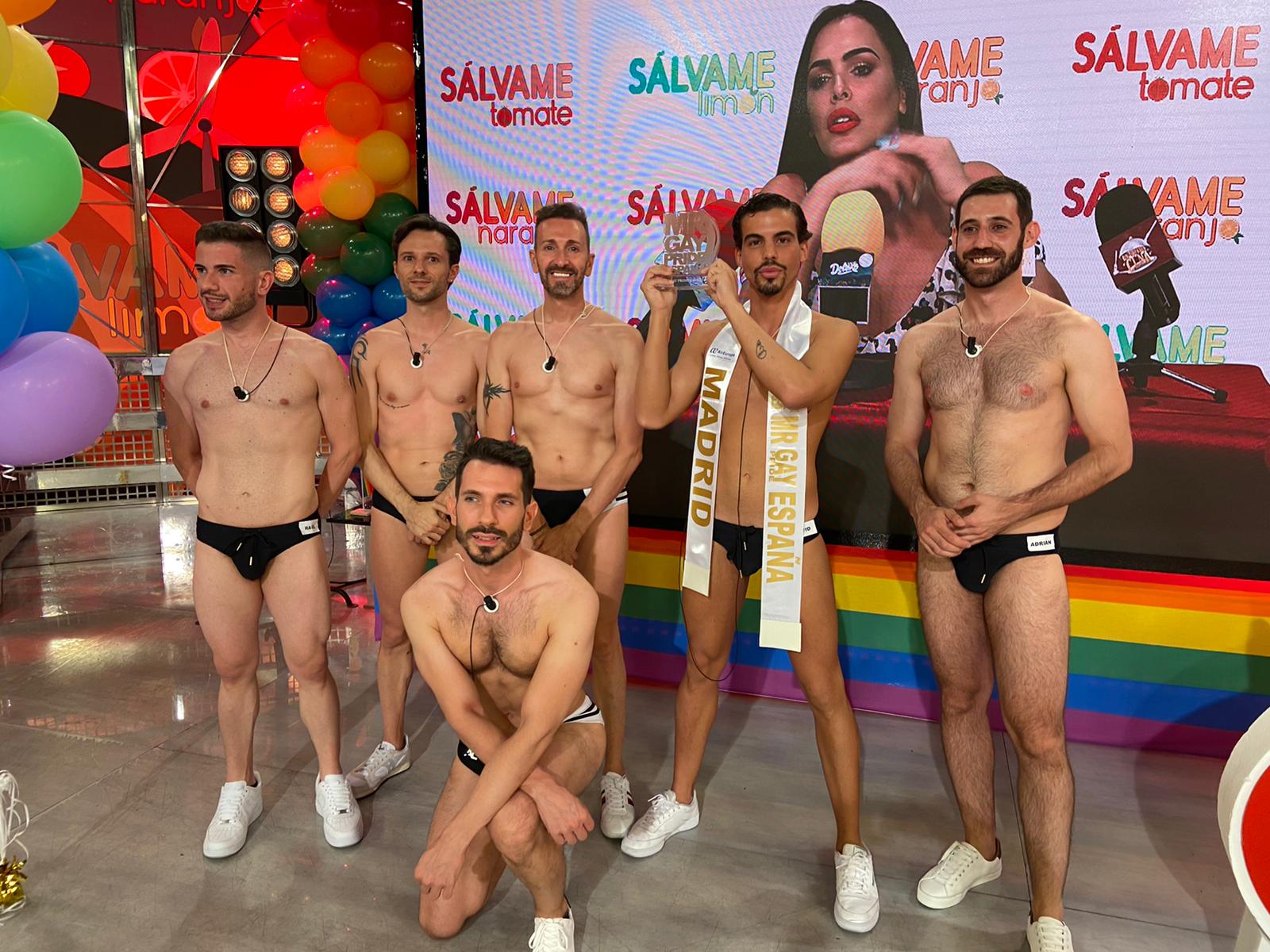 David González es elegido Mr. Gay Pride en “Sálvame”