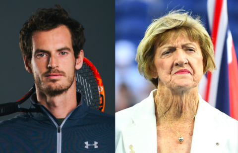 Andy Murray Margaret Court