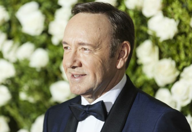 Kevin Spacey attends the Tony Awards in New York City, 2017 