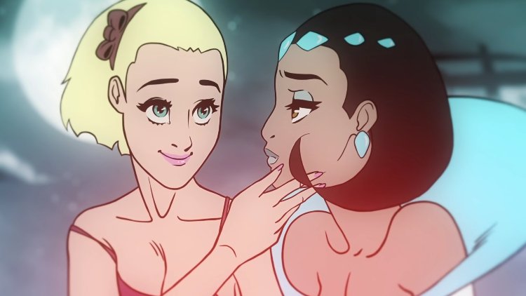 Katy Perry experimenta un beso lésbico en su nuevo videoclip
