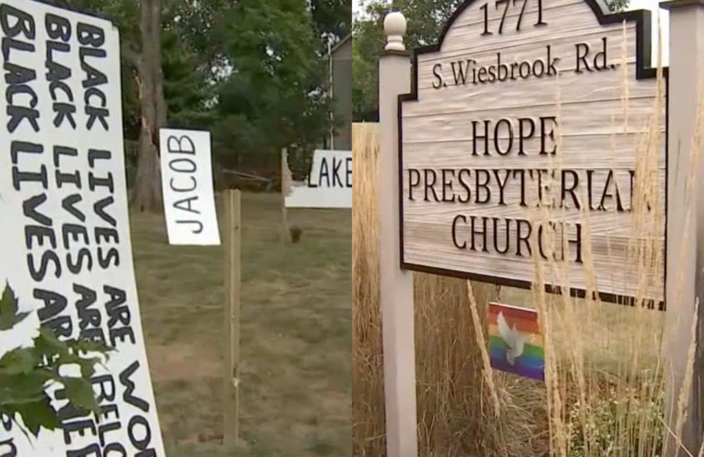 Comunidad Presbiteriana vandalizada