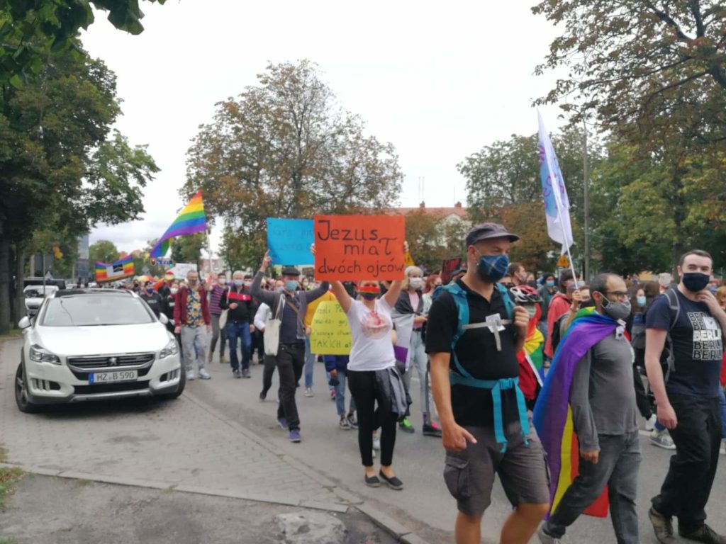 Protesta LGTB+ en Polonia y Alemania