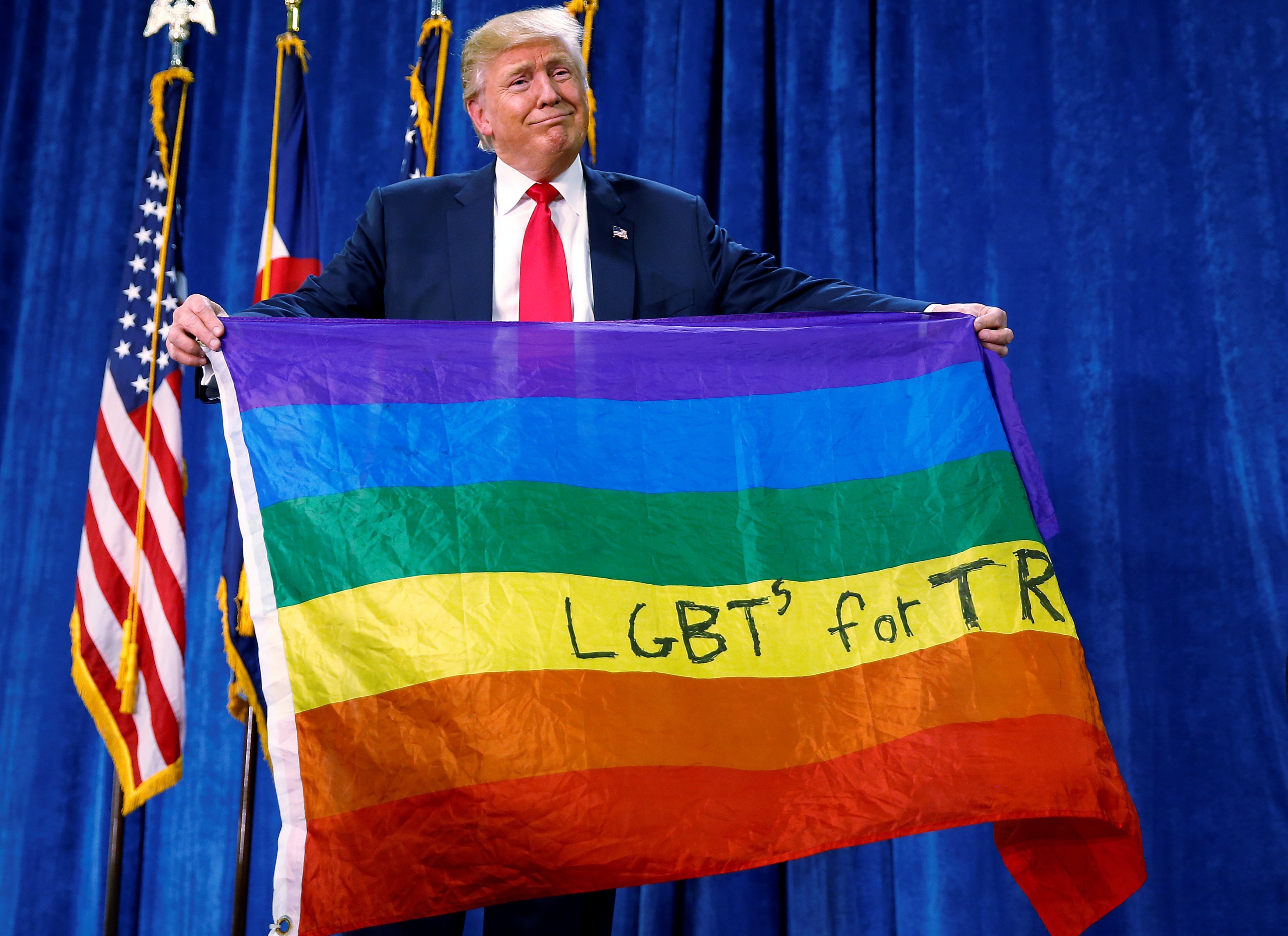 Trump LGTB