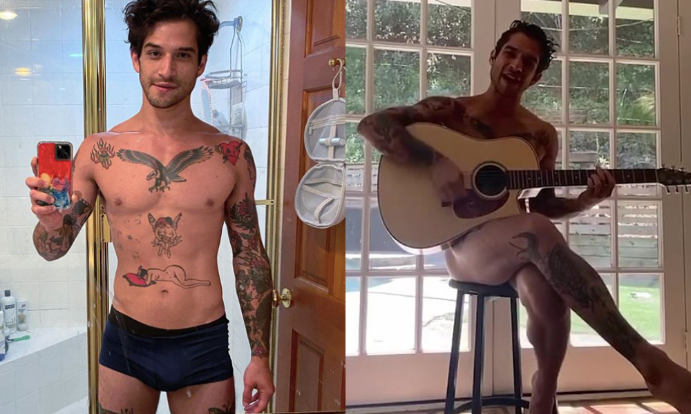 Tyler Posey enganchado a OnlyFans