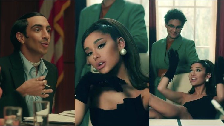 El nuevo videoclip de Ariana Grande presenta a sus amigos gays