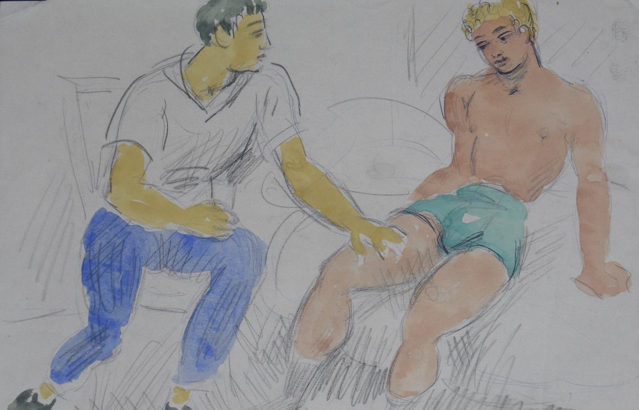 Encuentran 400 escenas de sexo gay pintadas por Duncan Grant