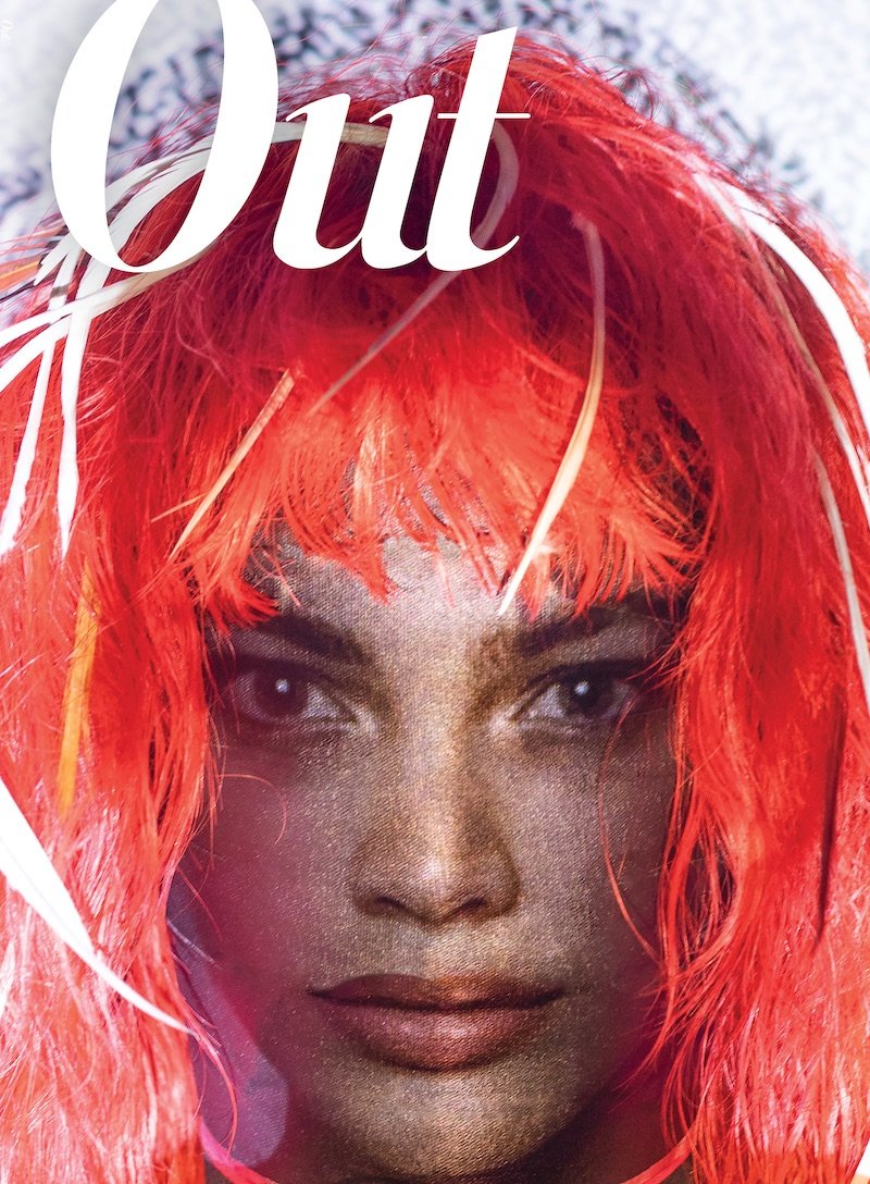Valentina Sampaio on the cover of Out Magazine