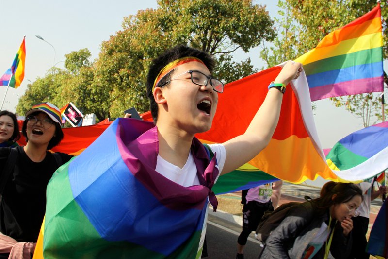 Las parejas LGBT en China buscan reconocimiento en el censo