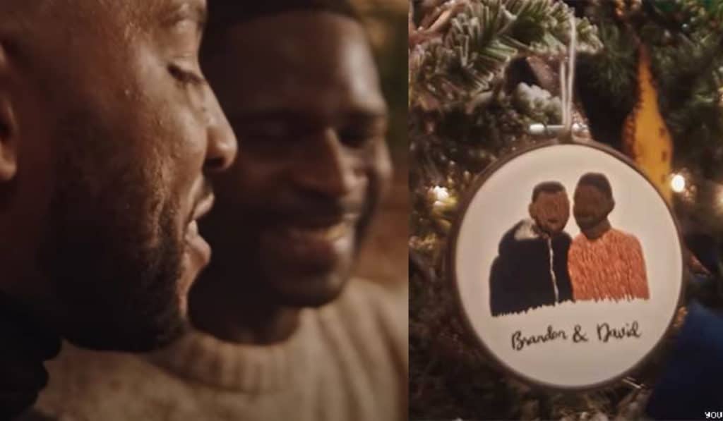 El nuevo anuncio de Navidad de Etsy tiene como protagonistas a una pareja negra gay que visita a su familia en las fiestas. No, no estamos llorando, tú estás llorando.