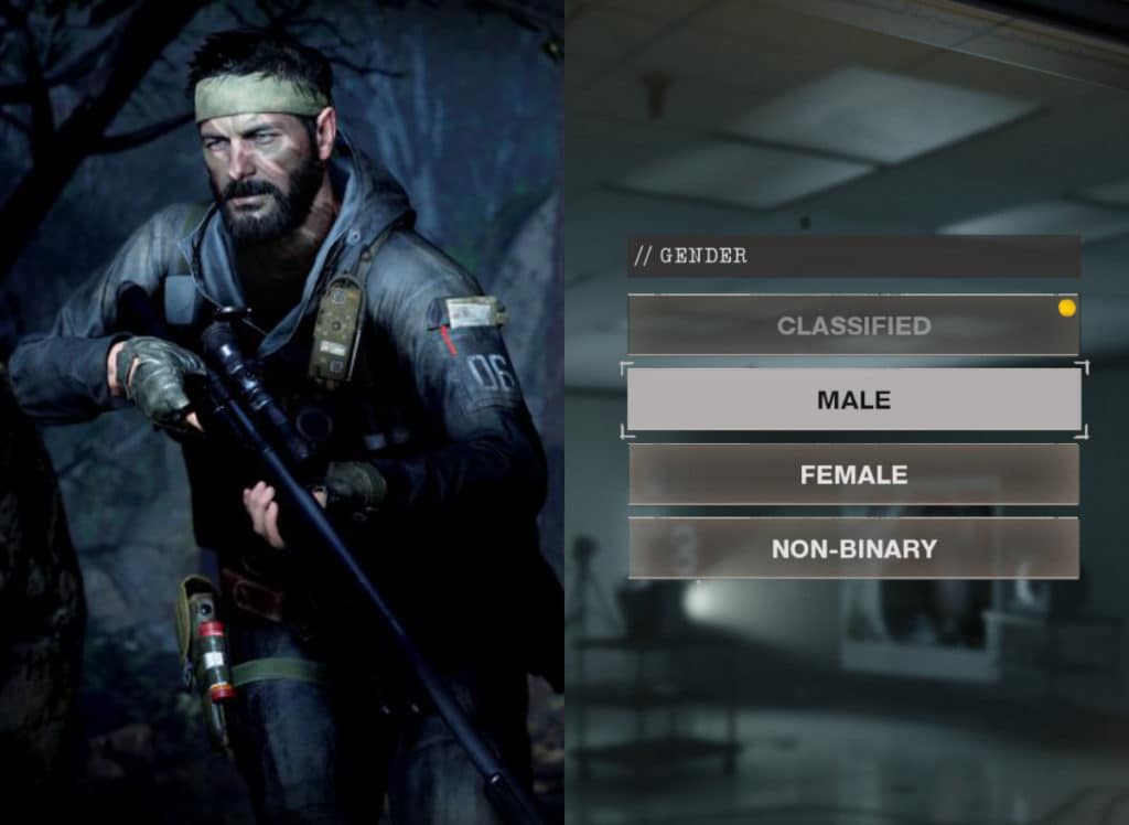 Call of Duty introduce en su juego la opción no binaria para sus personajes