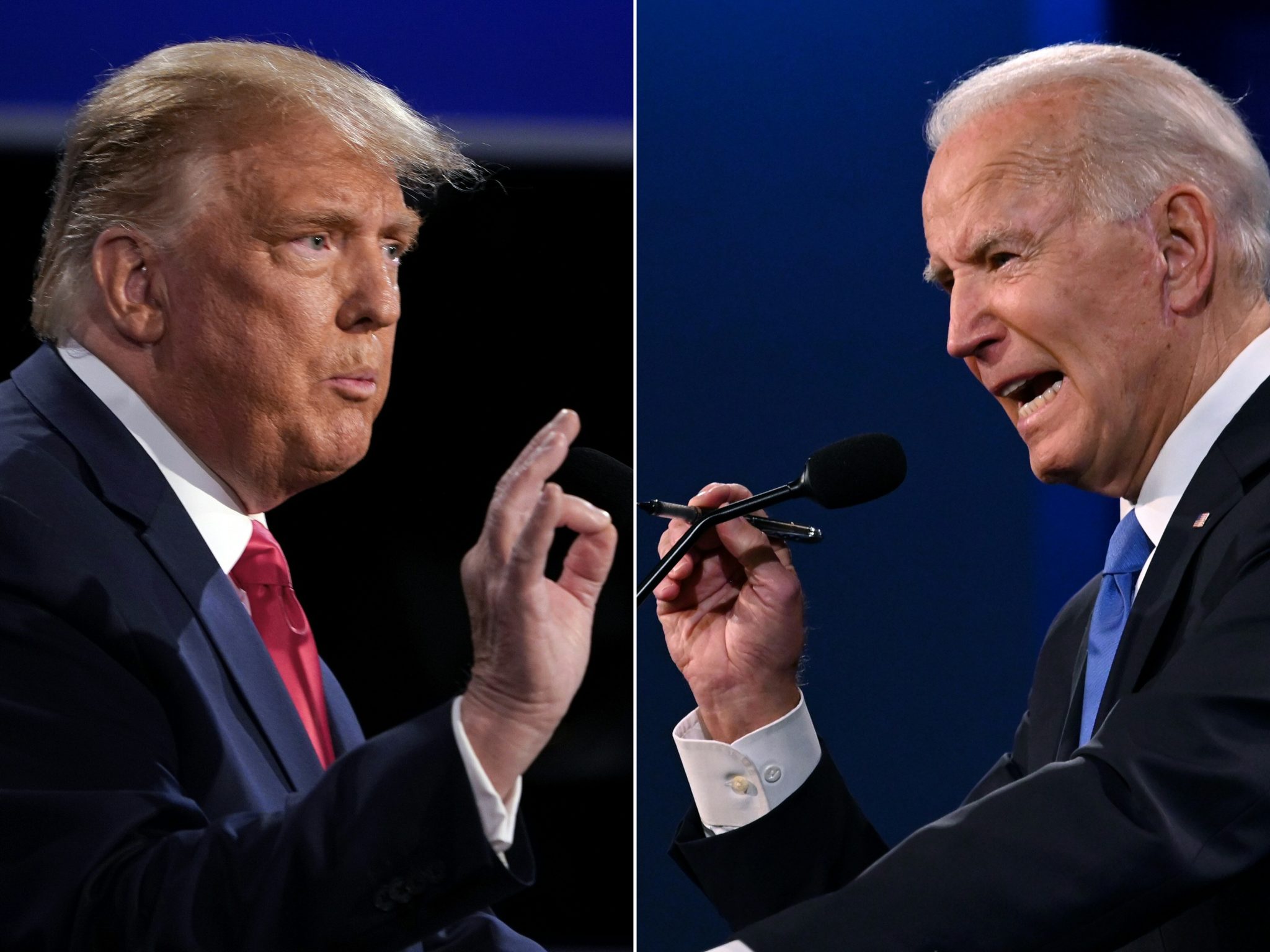 Los votantes LGBT+ favorecieron abrumadoramente a Joe Biden por encima de Donald Trump, según las encuestas a pie de urna.