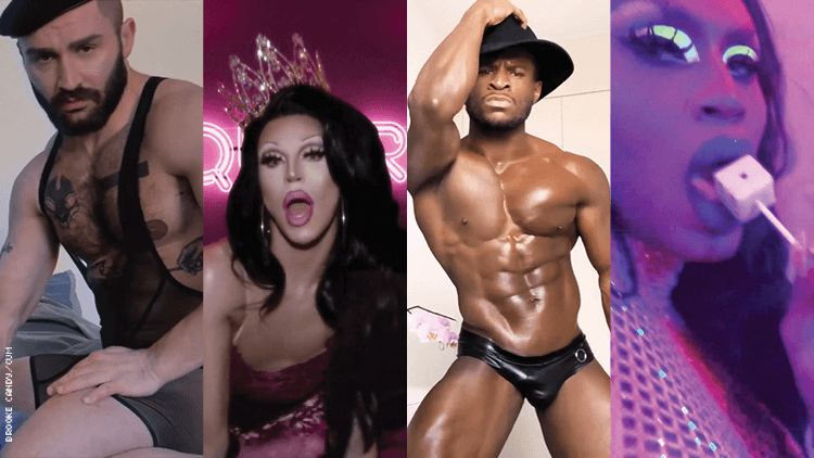 Aquaria, Francois Sagat Bring The Sex in Brooke Candy's Music Video stars of Brooke Candy's music video