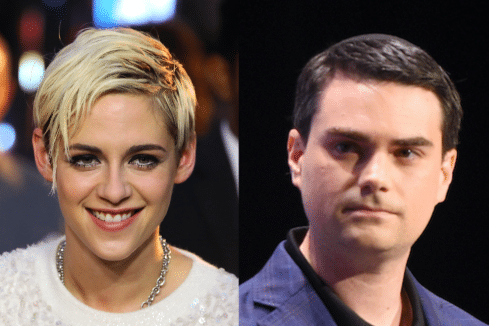 Ben Shapiro está echando espuma por la boca por una migaja de representación lésbica en la película de Kristen Stewart sobre la Navidad