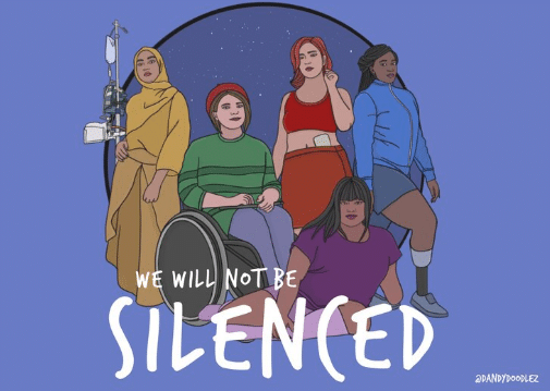 Este artista está demostrando que puedes ser discapacitado, marica y activo sexualmente una poderosa ilustración a la vez