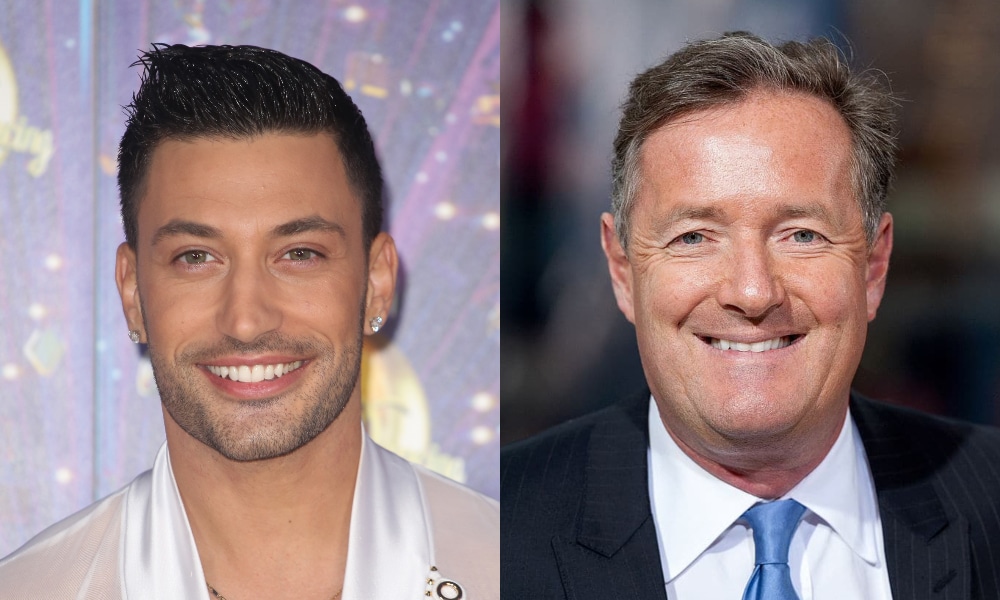 La estrella Giovanni Pernice quiere a Piers Morgan para la primera pareja masculina del mismo sexo.