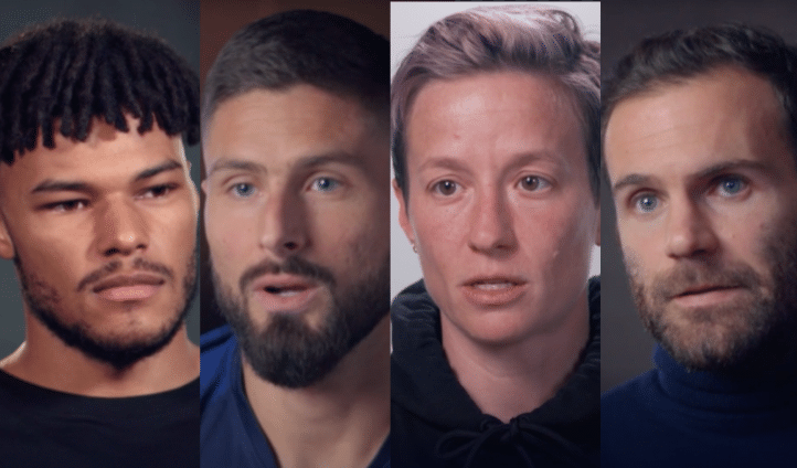 Leyendas del fútbol que se unen para condenar la homofobia en el deporte