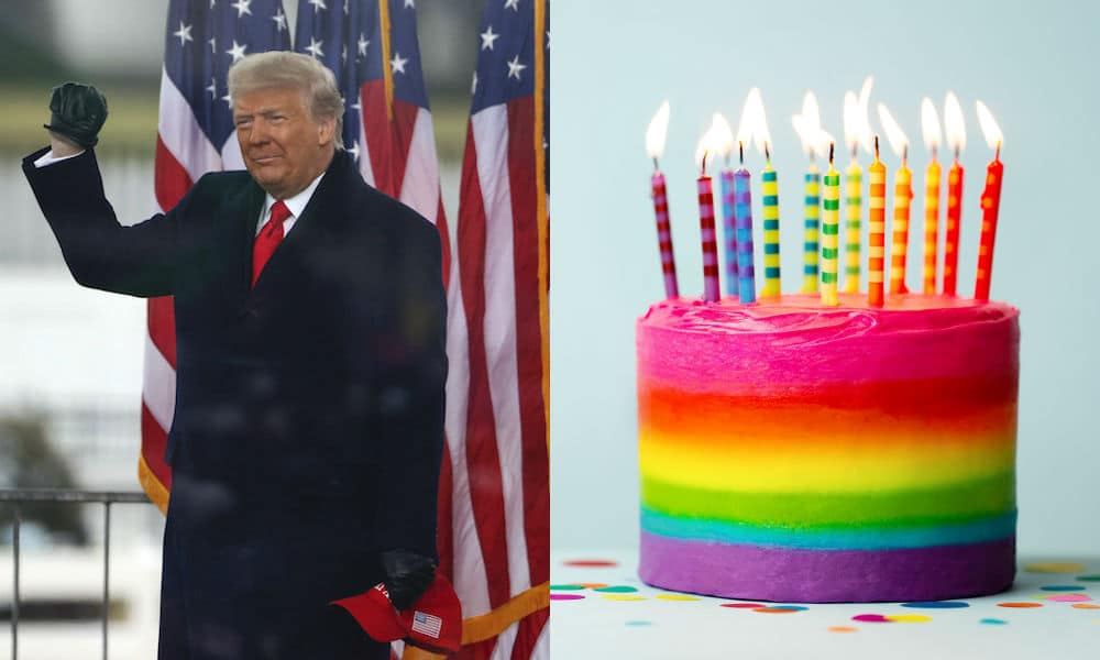 Esta analogía de la tarta cierra perfectamente a los republicanos que afirman que Trump fue injustamente prohibido en Twitter