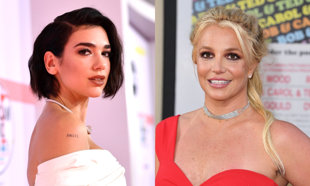 Dua Lipa se solidariza con Britney Spears contra los paparazzi