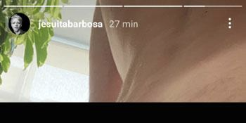 Instagram excluye la cuenta de Jesuíta Barbosa tras publicar fotos semidesnuda