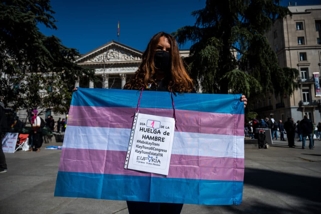 Huelga de hambre por la ley trans en España