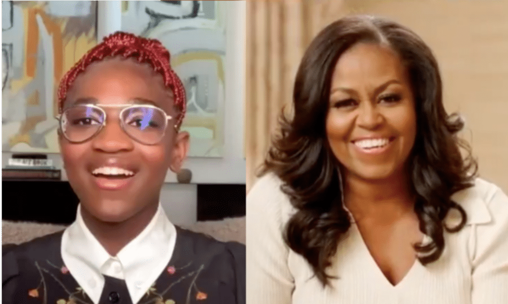 Michelle Obama elogia a la modelo trans Zaya Wade