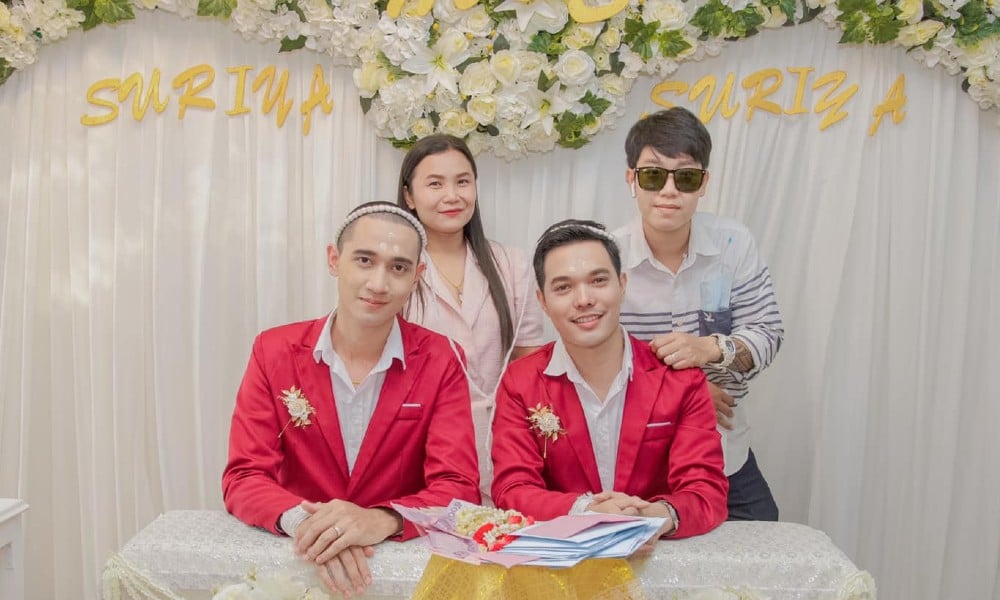 Los trolls indonesios inundan de amenazas de muerte las adorables fotos de la boda de los novios tailandeses