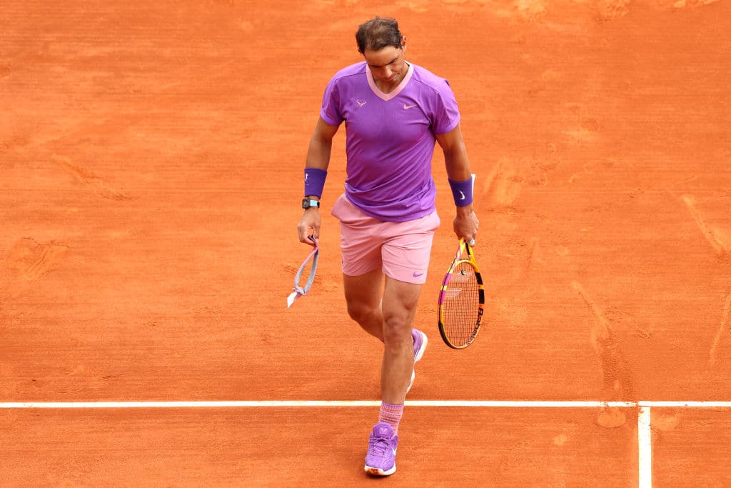 Rafael Nadal se puso unos calzoncillos rosas en un partido de tenis y rompió instantáneamente el Twitter gay - gracias, Nike