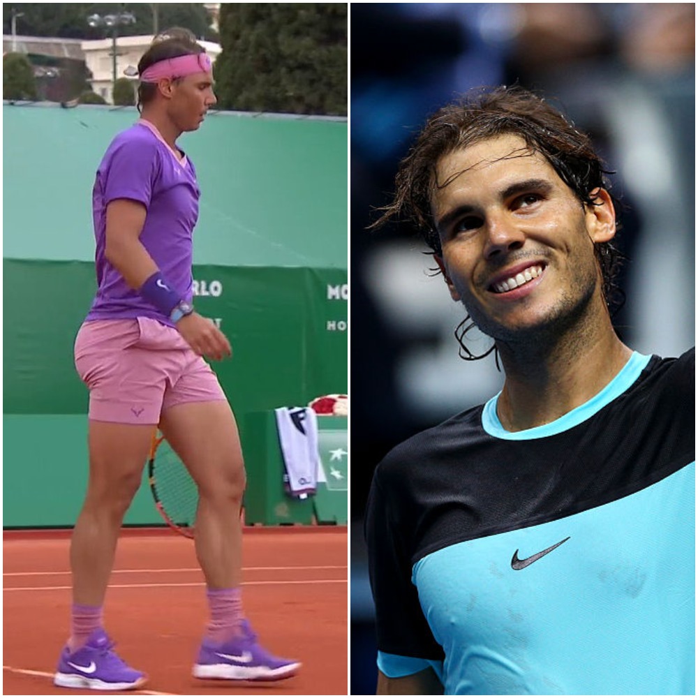 Rafael Nadal se puso unos calzoncillos rosas en un partido de tenis y rompió instantáneamente el Twitter gay - gracias, Nike