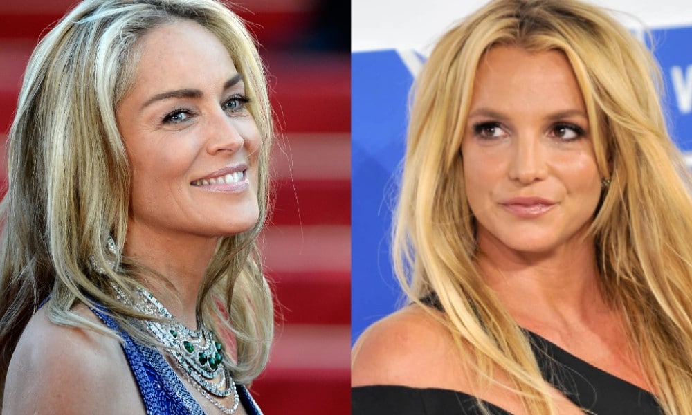 Sharon Stone dice que Britney Spears le pidió ayuda con una carta