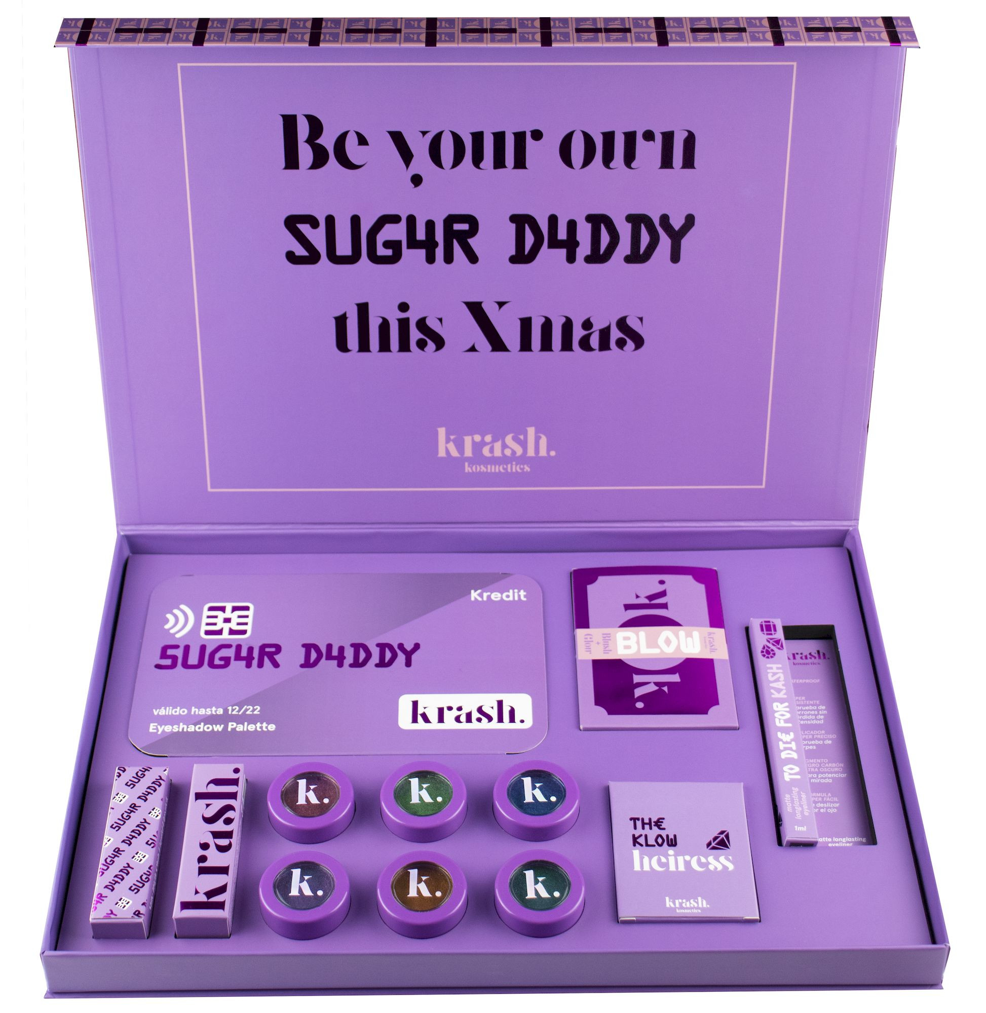 Krash Kosmetics obligada a retirar la línea de maquillaje Sugar Daddy