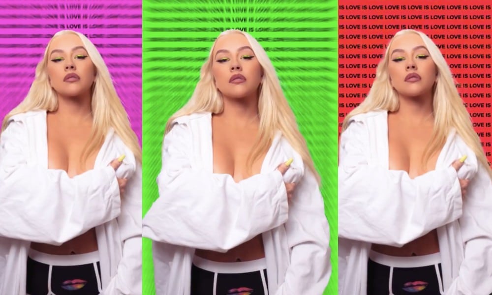 Christina Aguilera lanza una nueva colección del Orgullo en colaboración con dos organizaciones benéficas trans
