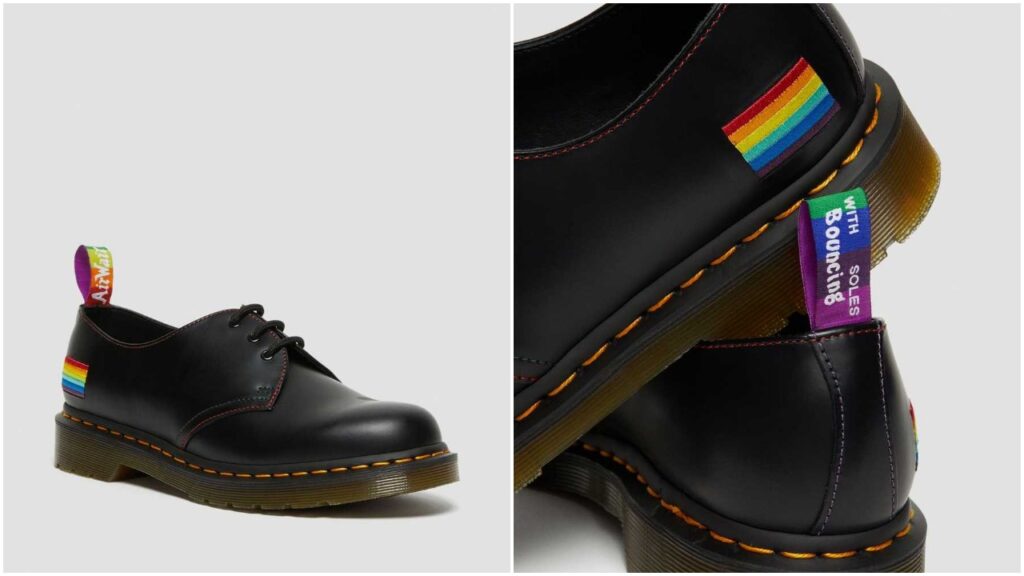 Dr. Martens presenta nuevos zapatos con los colores del arco iris para el Orgullo 2021 en apoyo de Albert Kennedy Trust y otros