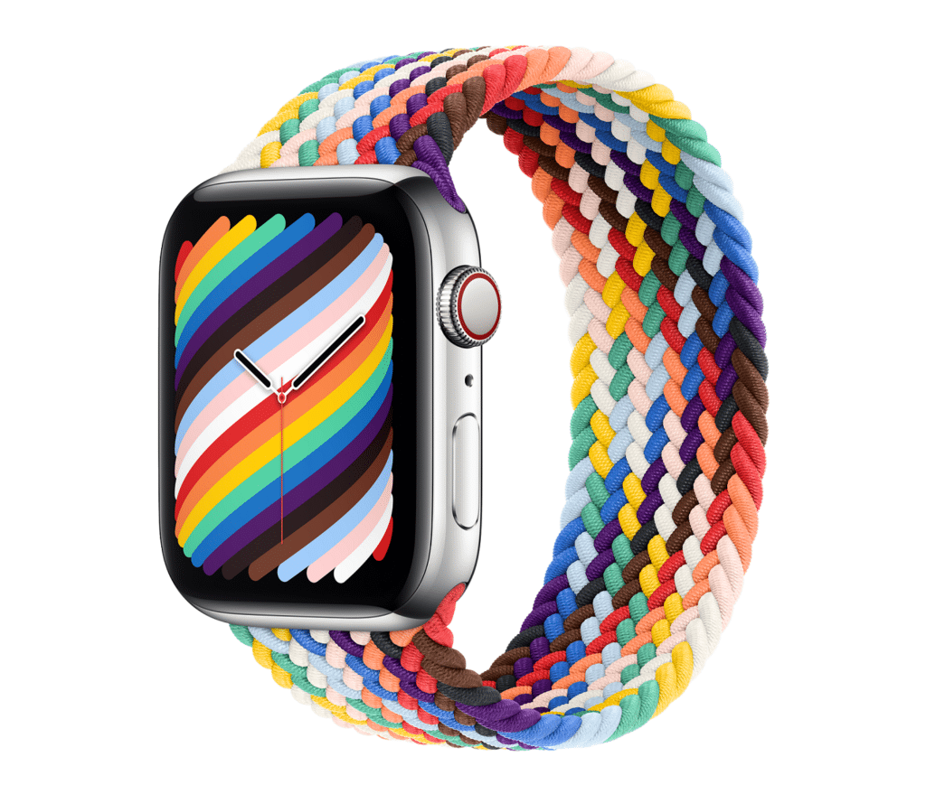 El Apple Watch Pride Edition incorpora por primera vez los colores de la bandera del orgullo inclusivo