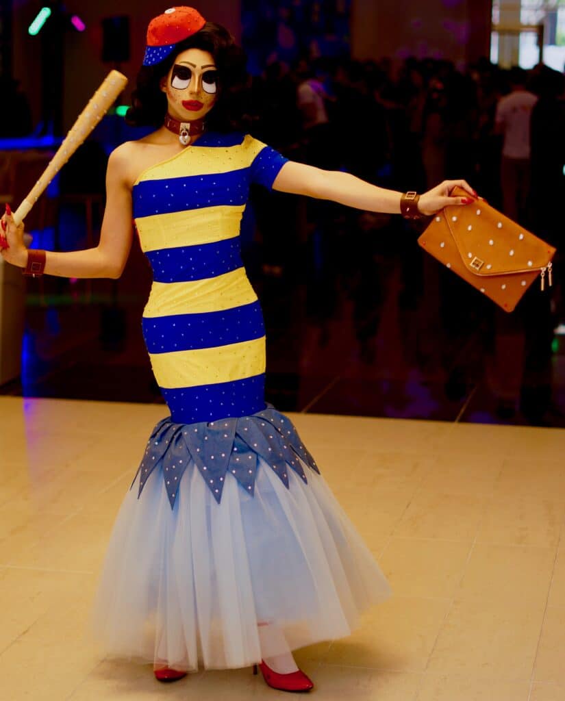 La drag queen Erika Klash se inspira en su estilo épico de juego y anime