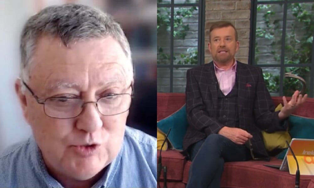 Un presentador gay se enfrenta a un defensor de la terapia de conversión en directo: 