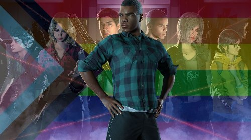 Tyrone del juego Residen Evil Resistance es gay