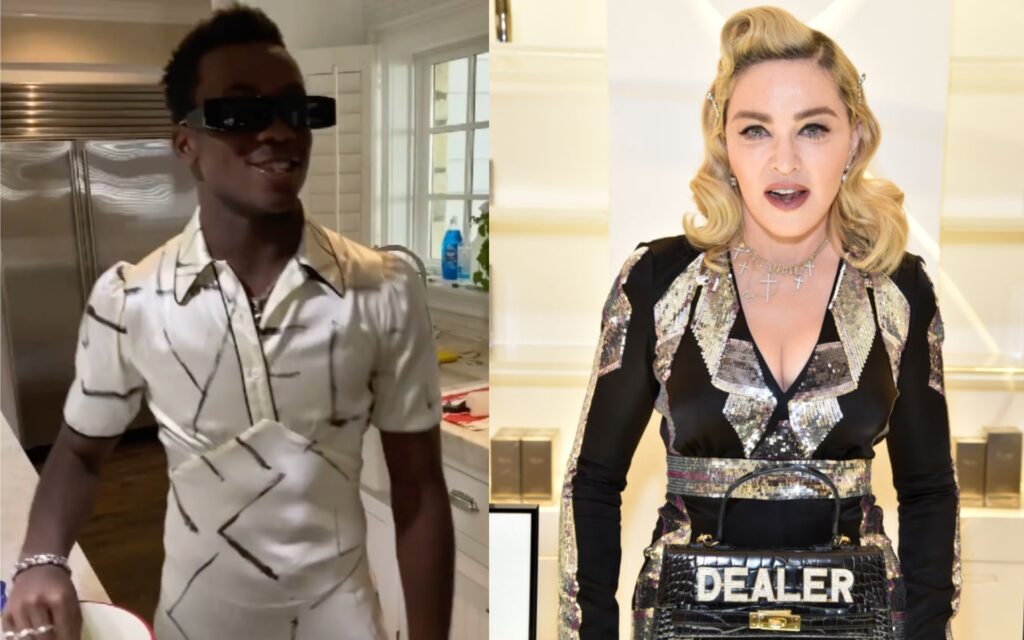 David Banda, el hijo de Madonna, luce un espectacular vestido de diseño