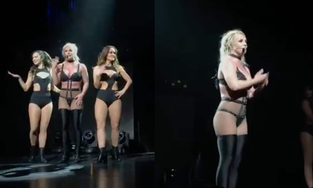 Reaparece un vídeo de Britney Spears a punto de desmayarse en una actuación