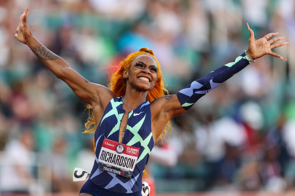 La velocista Sha'Carri Richardson da las gracias a su novia tras clasificarse para los Juegos Olímpicos de Tokio