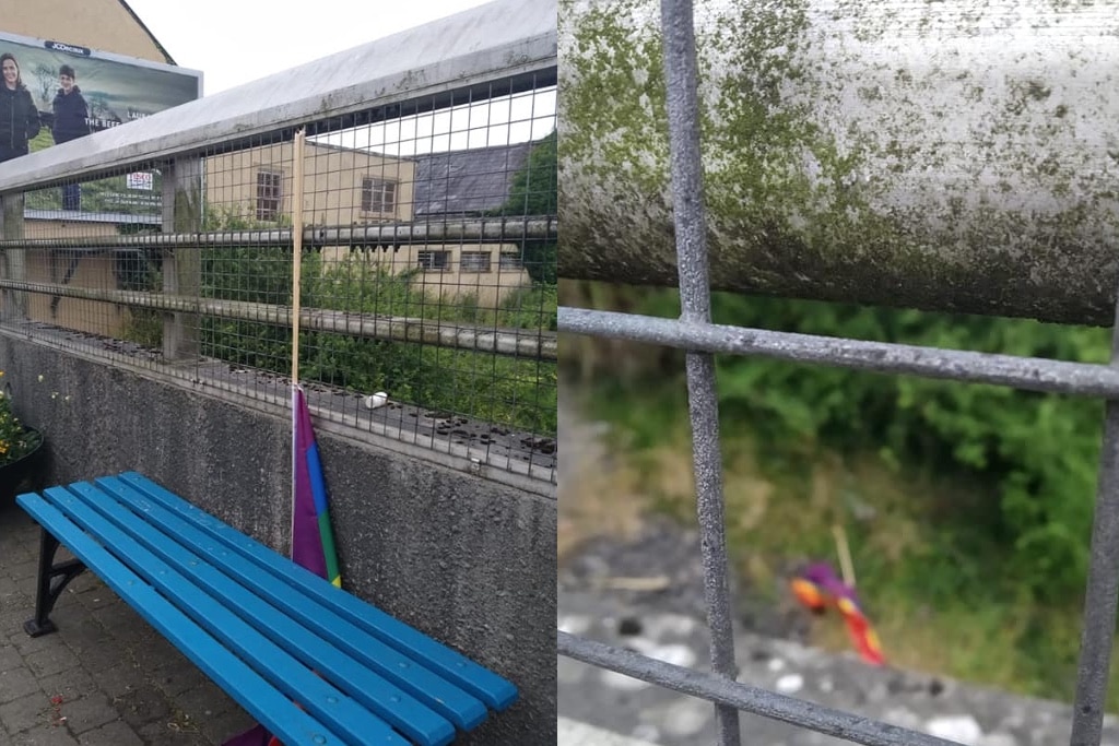 Arrancan las banderas del Orgullo en una ciudad de Irlanda