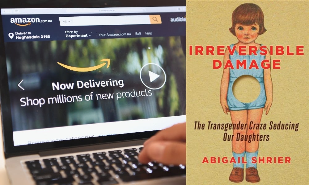 Los trabajadores de Amazon protestan por la venta de un libro tránsfobo